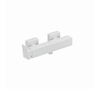 Robinet de douche Kludi 548315375 à sécurité intrinsèque, blanc mat