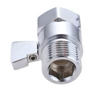 Robinet de douche, robinet d'arrêt, Pommeau de douche en laiton, vanne d'arrêt, vannes contrôle débit, contrôleur réduction pression d'eau