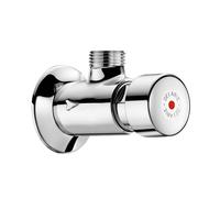 Robinet temporisé TEMPOSTOP douche droit 1/2" - Modèle équerre à encastrer