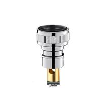 Robinet de douche triangulaire for bidet de toilette, robinet à double commande 1 en 2, interrupteur rotatif G1/2, pommeau de douche, lave-linge(Silver Type 2)