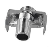 Robinet de douche universel en U, robinet réglable à 40 degrés, pied incurvé, vis excentrique, adaptateur de robinet d'angle pour salle de bain (36 mm)