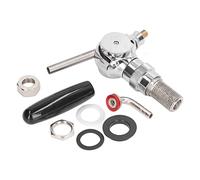 Robinet de fût de bière Respicefinem Robinet de robinet de bière à contrôle de débit sphéroïdal en acier inoxydable pour bar à domicile avec et conception chromées adaptées à une