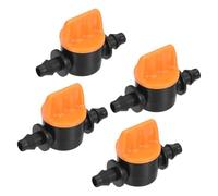 Robinet de jardin, 20 pièces, raccords d'irrigation goutte-à-goutte, connecteurs de tuyaux, Valve d'eau for vanne de contrôle du débit d'eau 4/7mm
