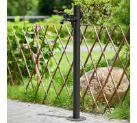 Robinet de jardin à colonne, support de tuyau autoportant avec robinet, fontaine décorative, distributeur d'eau, pour l'irrigation et le lavage du jardin,86 * 5cm/33.9 * 2in