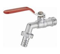 Robinet de jardin à sphère 1/4 tour + raccord au nez M1/2' (15x21) sortie male M1/2' (15/21) / NOYON & THIEBAULT - Ø 15 mm - 2155-1520ET