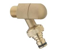 Robinet de jardin déco laiton brut AROZ