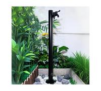 Robinet de jardin autoportant, colonne d'eau décorative en acier inoxydable pour décoration extérieure, irrigation et nettoyage