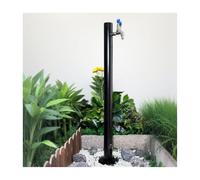 Robinet de jardin autoportant, colonne d'eau décorative en acier inoxydable pour décoration extérieure, irrigation et nettoyage