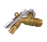 Robinet de jardin extérieur verrouillable 1/2" d'eau en laiton antigel empêchant le vol Outils Idéal arrosage extérieur