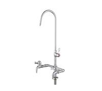 Robinet de laboratoire industriel for évier de laboratoire, robinet d'eau monotrou avec mélange d'eau chaude et froide, robinet for évier de laboratoire, for hôpital ou école.(C)