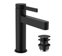 Robinet de lavabo à levier unique Hansgrohe Finoris 110 CoolStart avec push-open