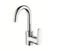 Robinet de lavabo AqvaZone AqvaBasic I 002757150 chromé, levier latéral, avec bonde.