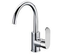 Robinet de lavabo AqvaZone AqvaBasic IV 002757440 chromé, levier latéral