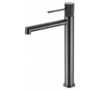 Robinet de lavabo bec haute couleur Black Gun Metal Line Imex BDD038-3BGM