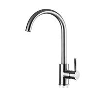 Robinet de lavabo de cuisine avec eau chaude et froide, en acier inoxydable 304. Le fil métallique peut pivoter et s'orienter facilement. Ce robinet de cuisine à tiroirs offre une technologie de poin