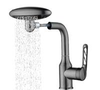 Robinet de lavabo de salle de bain anti-fuite | Mitigeur monocommande pour toilettes d'invités, bar, camping-car, buanderie, nettoyage du visage, brossage des dents