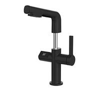 Robinet de lavabo de salle de bain avec pulvérisateur de traction, affichage numérique de la température, robinets de vanité, robinet de lavabo de salle de bain en laiton, robinet de lavabo de salle