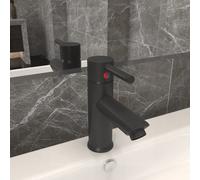 Robinet de Lavabo de Salle de Bain Doré 130x176 mm Mitigeur Intérieur vidaXL