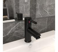 Robinet de Lavabo de Salle de Bain Doré 130x176 mm Mitigeur Intérieur vidaXL