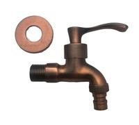 Robinet de lavabo en laiton antique, robinet de cuisine, de jardin, de salle de bain, de lavabo, de balai à franges pour baignoire, salle de bain(Color1)