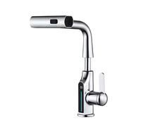 Robinet de Lavabo Extensible, Affichage de Température LED et Mode Cascade