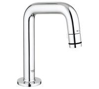 Grohe Universal vanne sur pied 20202000 chromé , bec 7 degrés, saillie 114 mm