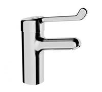 Robinet de lavabo Hansa Hansamedipro protec, levier de sécurité, largeur 120 mm,