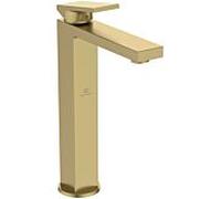 Robinet de lavabo Ideal Standard Extra BD506A2 64x217x298 mm, avec base allongée et bonde, finition or brossé
