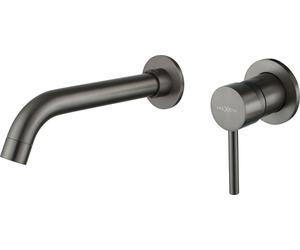 Robinet de lavabo Mexen Alma pour montage encastré, graphite - 75015-66
