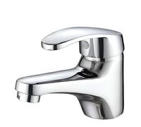Robinet de Lavabo Monocommande 11×8cm Chromée Eau Chaude et Froide