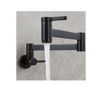 Robinet de lavabo mural pliable en laiton à double interrupteur, robinet cuisine eau froide, rallonge d'évier, remplissage casserole pour Cuisine et Restaurant(Color 3)