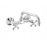 Robinet de lavabo mural rétro Stilo BKI 050D chromé