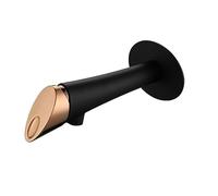 Robinet de lavabo mural Robinet mitigeur chaud et froid avec boîte intégrée(Black gold)