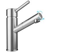 Robinet de lavabo PaulGurkes avec bec pivotant
