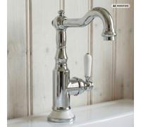 Robinet de lavabo PaulGurkes en style rétro avec mitigeur céramique