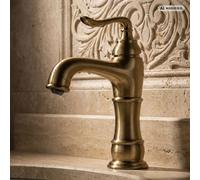 Robinet de lavabo PaulGurkes Nostalgie en bronze rétro
