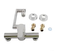 Robinet de lavabo pliable rotatif en acier inoxydable avec pivot à 360 degrés pour eau chaude et froide, aérateur professionnel, deux modes de sortie d'eau, longue durée