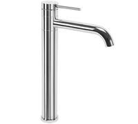 Robinet De Lavabo Rea Lungis High Robinet De Salle De Bain Chrome 16 5 X 5 2 X 34 5 Cm