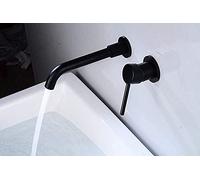 robinet de lavabo, Robinet de baignoire encastré en laiton moderne, 2 trous