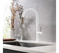 robinet de lavabo, Robinet de cuisine moderne avec douchette extractible et bec pivotant