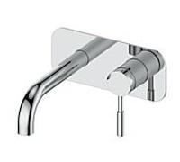 Robinet de lavabo rond chromé AqvaZone AqvaDesign pré-assemblé 024768750