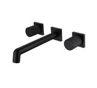 Robinet de lavabo séparé de ménage d'hôtel de Type mur, robinet de lavabo en cuivre dissimulé