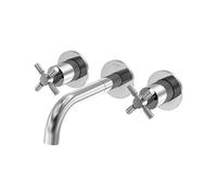 Robinet de lavabo Steinberg série 250, ensemble complet, 3 trous, inclus