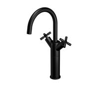 Robinet de lavabo Steinberg série 250, haut, pivotant, double poignée, avec