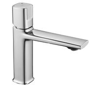 Robinet de lavabo sur pied avec bouchon chromé Tores