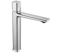 Robinet de lavabo sur pied avec bouchon chromé Tors