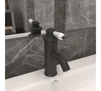 Robinet de lavabo vidaXL, gris, 130 x 180 mm