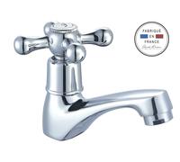 Robinet de lave-mains eau froide chrome, EDOUARD ROUSSEAU Vintae