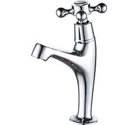 Robinet de Lave Mains Haut (eau froide uniquement) Rétro Chromé FEDLEEN by Eurosanit