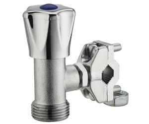 Robinet de machine à laver auto perceur à clapet NOYON & THIEBAULT - Ø de tuyau 10 mm à 16 mm sortie mâle M3/4' (20x27) - 1807S-C1